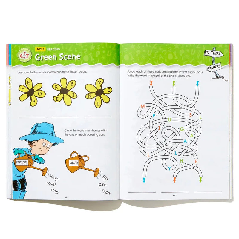 Summer with Seuss Workbook: Grades K-1 US - Paperback / softback