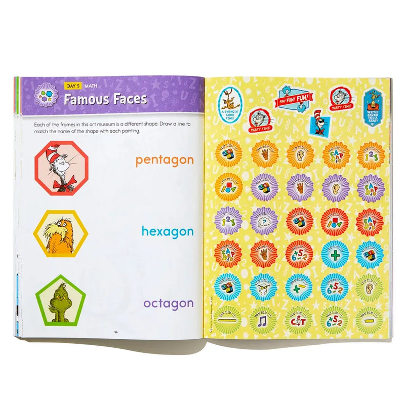 Summer with Seuss Workbook: Grades K-1 US - Paperback / softback