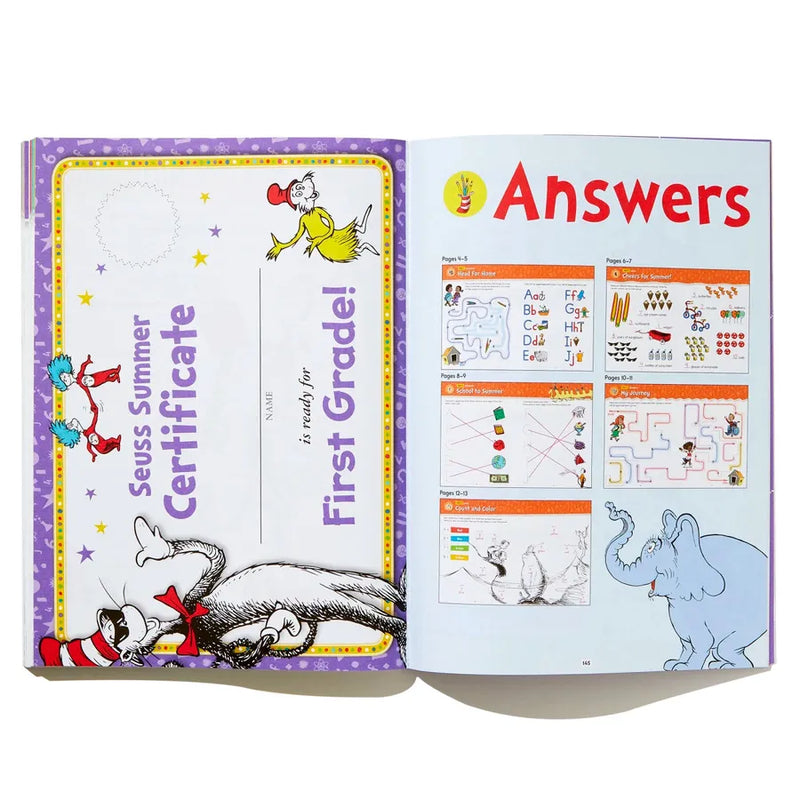 Summer with Seuss Workbook: Grades K-1 US - Paperback / softback