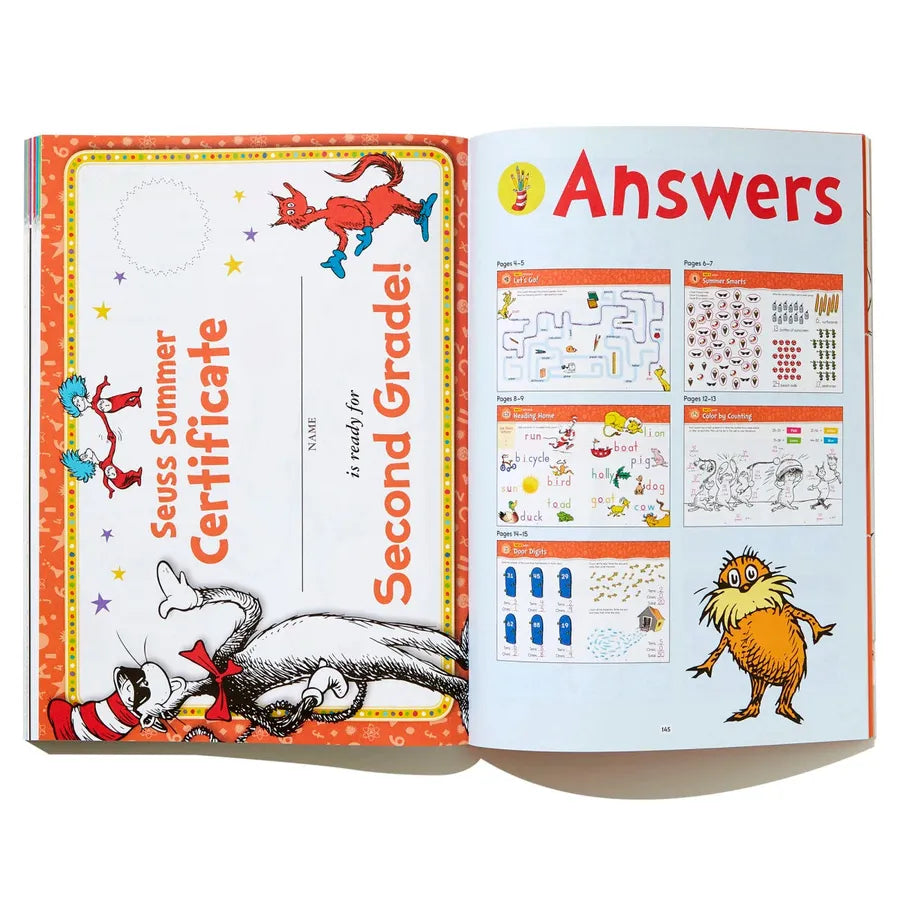 Summer with Seuss Workbook: Grades 1-2 US - Paperback / softback