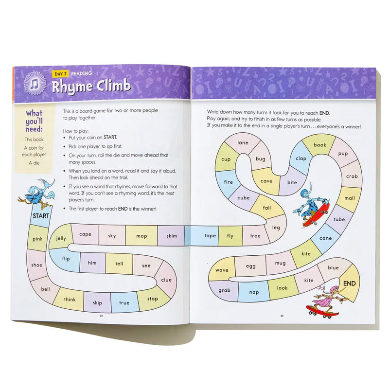 Summer with Seuss Workbook: Grades 2-3 US - Paperback / softback