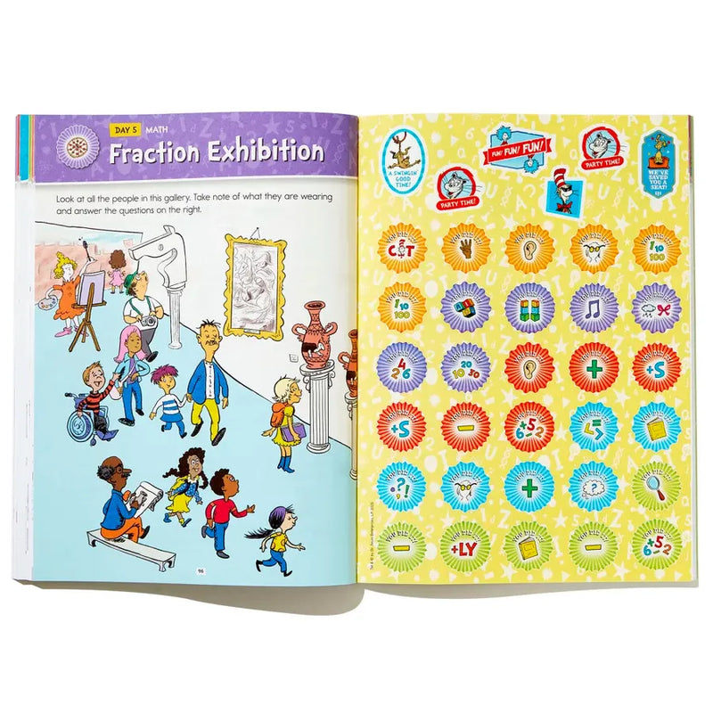 Summer with Seuss Workbook: Grades 2-3 US - Paperback / softback