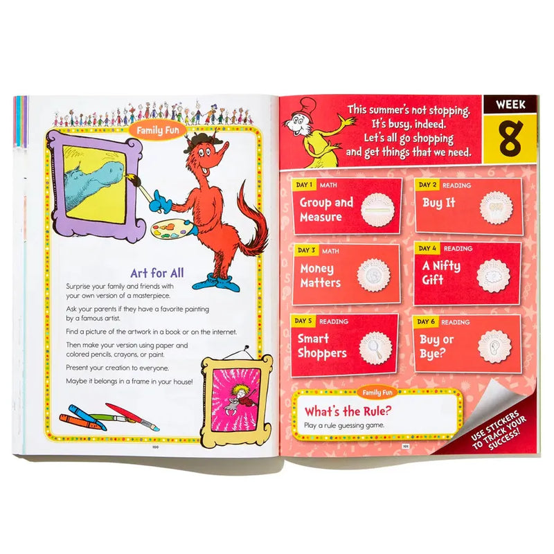 Summer with Seuss Workbook: Grades 2-3 US - Paperback / softback
