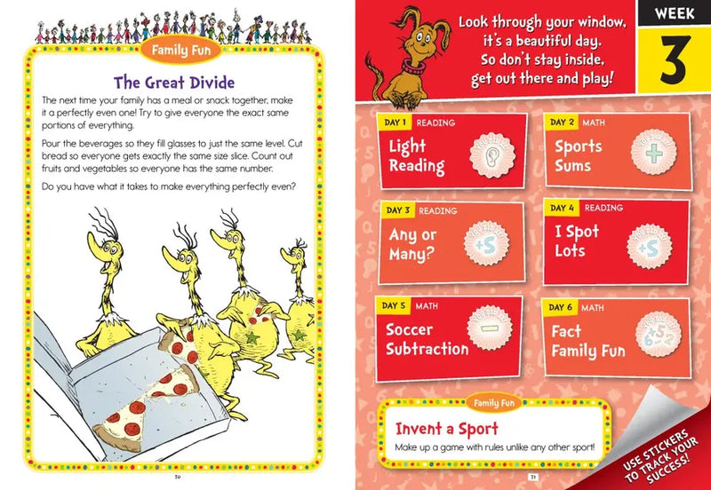 Summer with Seuss Workbook: Grades 2-3 US - Paperback / softback