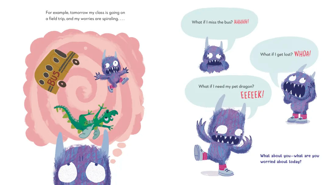 The Worry Monster: Calming Anxiety with Mindfulness US - Hardback (9780593567913)