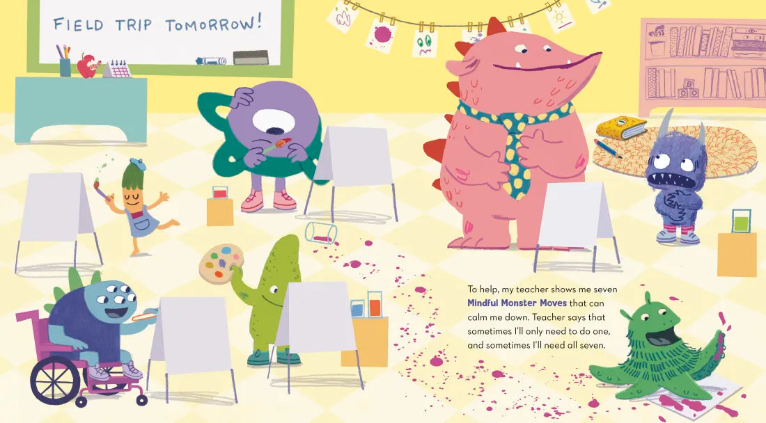 The Worry Monster: Calming Anxiety with Mindfulness US - Hardback (9780593567913)