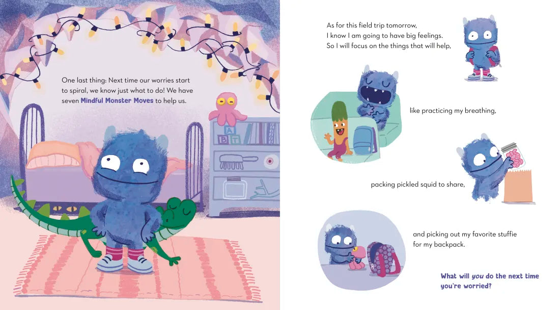 The Worry Monster: Calming Anxiety with Mindfulness US - Hardback (9780593567913)