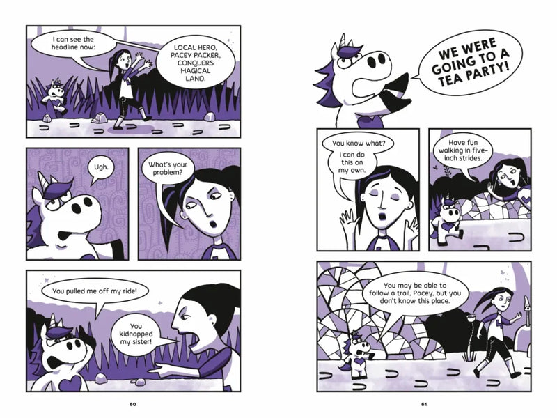 Pacey Packer: Unicorn Tracker Book 1 US - Paperback / softback