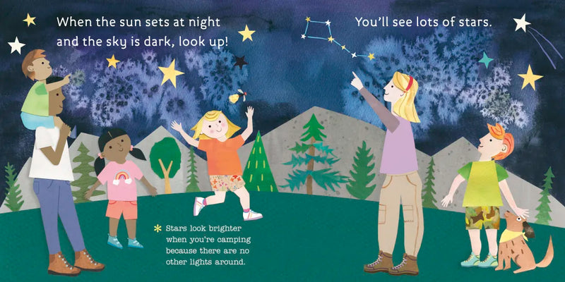 Hello, World! Let's Go Camping US - Board book