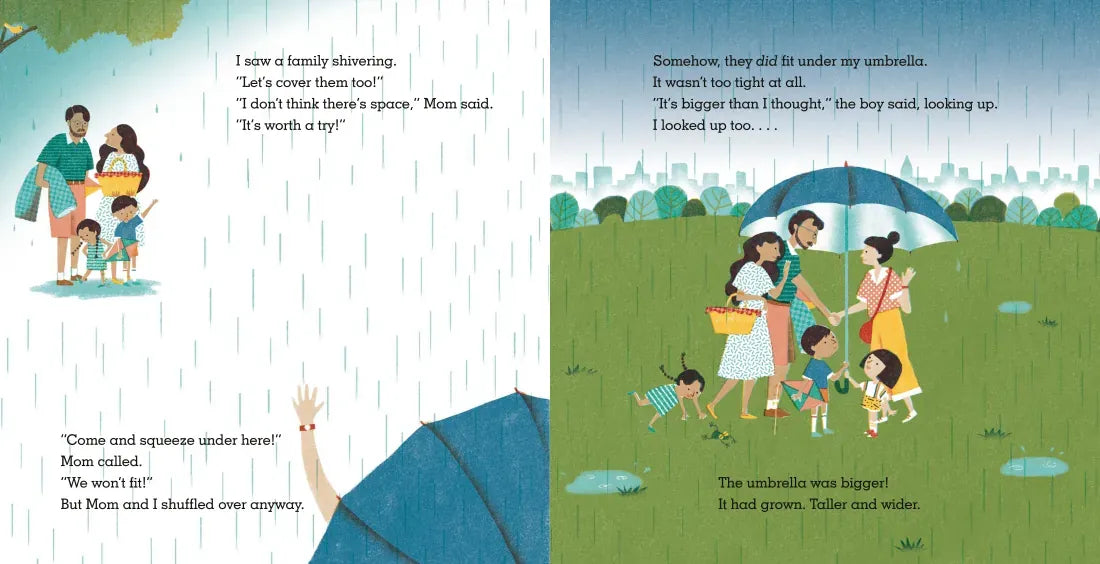 The Blue Umbrella US - Hardback (9780593569573)