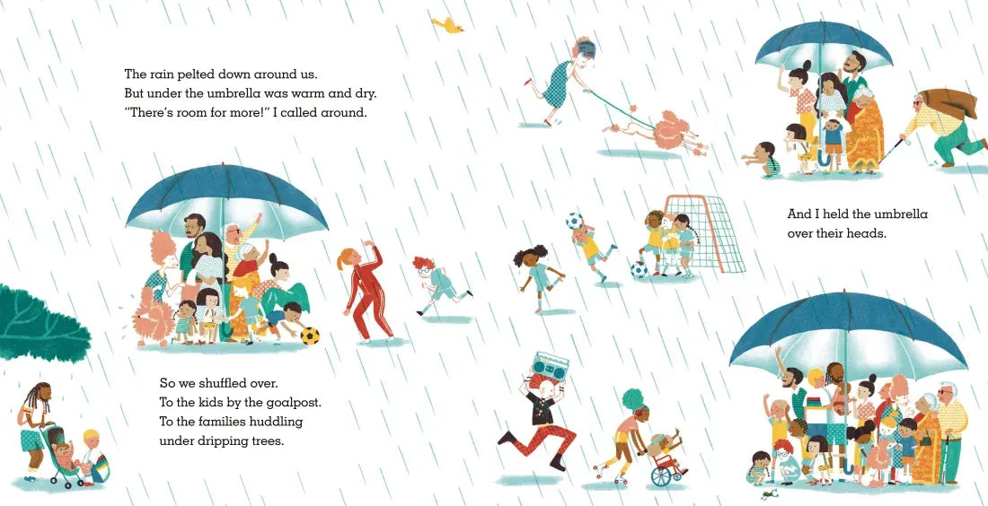 The Blue Umbrella US - Hardback (9780593569573)