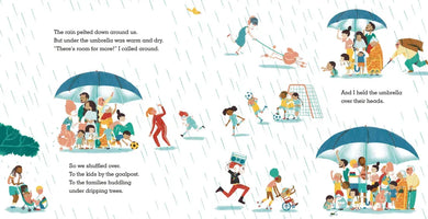 The Blue Umbrella US - Hardback (9780593569573)