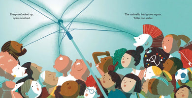 The Blue Umbrella US - Hardback (9780593569573)