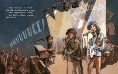 Bruce Springsteen A Little Golden Book Biography US - Hardback