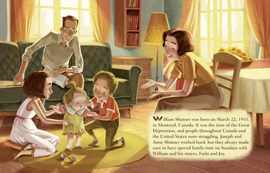 William Shatner: A Little Golden Book Biography US - Hardback