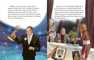 William Shatner: A Little Golden Book Biography US - Hardback