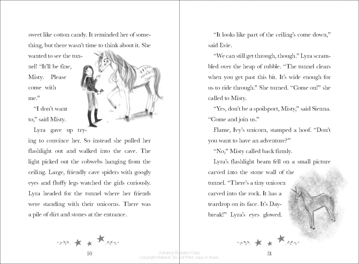 Unicorn Academy Treasure Hunt #1: Lyra and Misty US - Paperback / softback