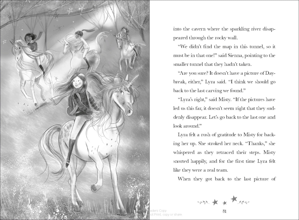 Unicorn Academy Treasure Hunt #1: Lyra and Misty US - Paperback / softback