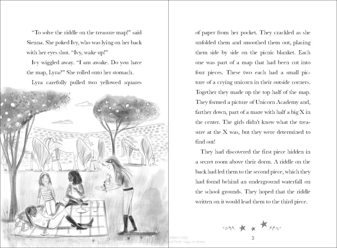 Unicorn Academy Treasure Hunt #2: Evie and Sunshine US - Paperback / softback