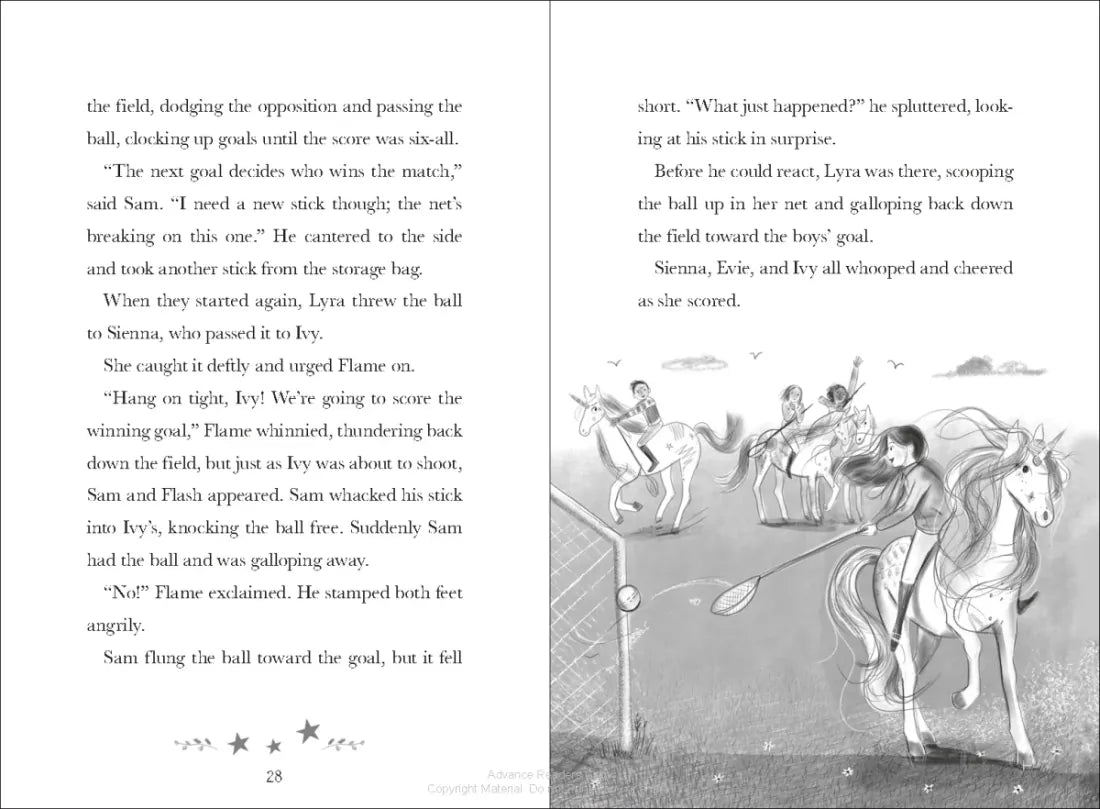 Unicorn Academy Treasure Hunt #3: Ivy and Flame US - Paperback / softback