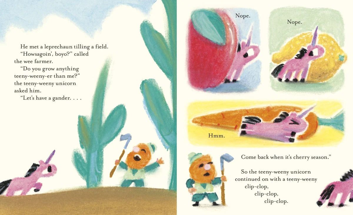 The Teeny-Weeny Unicorn's Great Big Wish US - Hardback (9780593571910)
