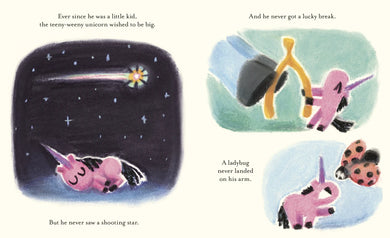 The Teeny-Weeny Unicorn's Great Big Wish US - Hardback (9780593571910)