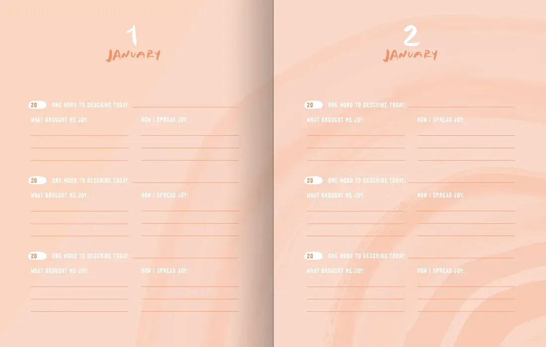 The 3-Minute Journal of Joy US - Book