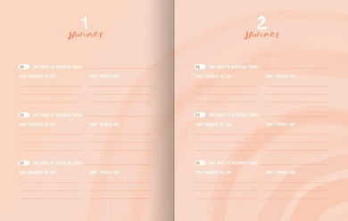 The 3-Minute Journal of Joy US - Book
