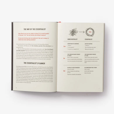 The Essentialism Planner US - Hardback