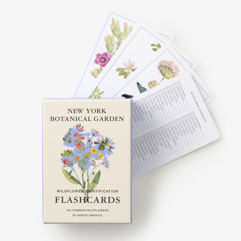 New York Botanical Garden Wildflower Identification Flashcards US - Cards