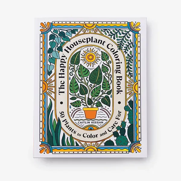 The Happy Houseplant Coloring Book US - Paperback / softback