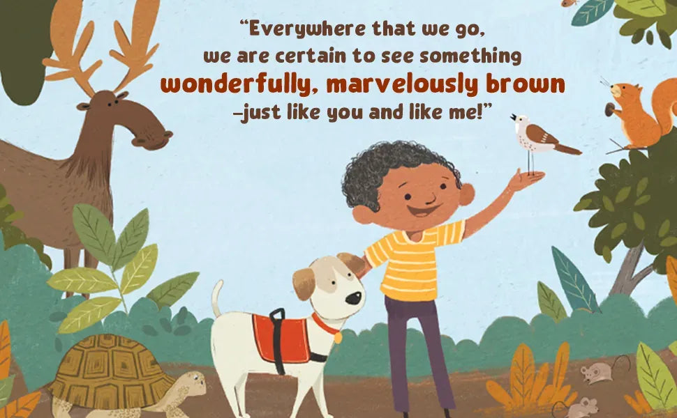 Wonderfully, Marvelously Brown US - Hardback