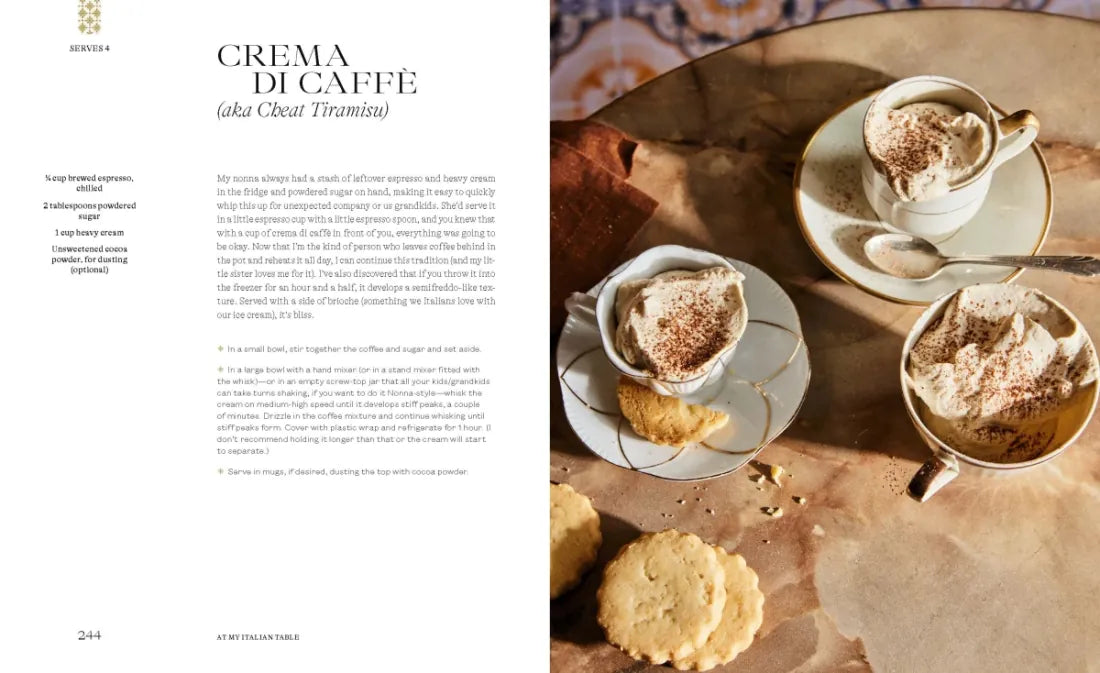 At My Italian Table US - Hardback