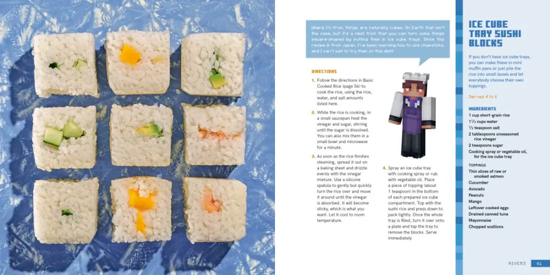 The Crafter's Kitchen: An Official Minecraft Cookbook for Young Chefs and Their Families US - Hardback