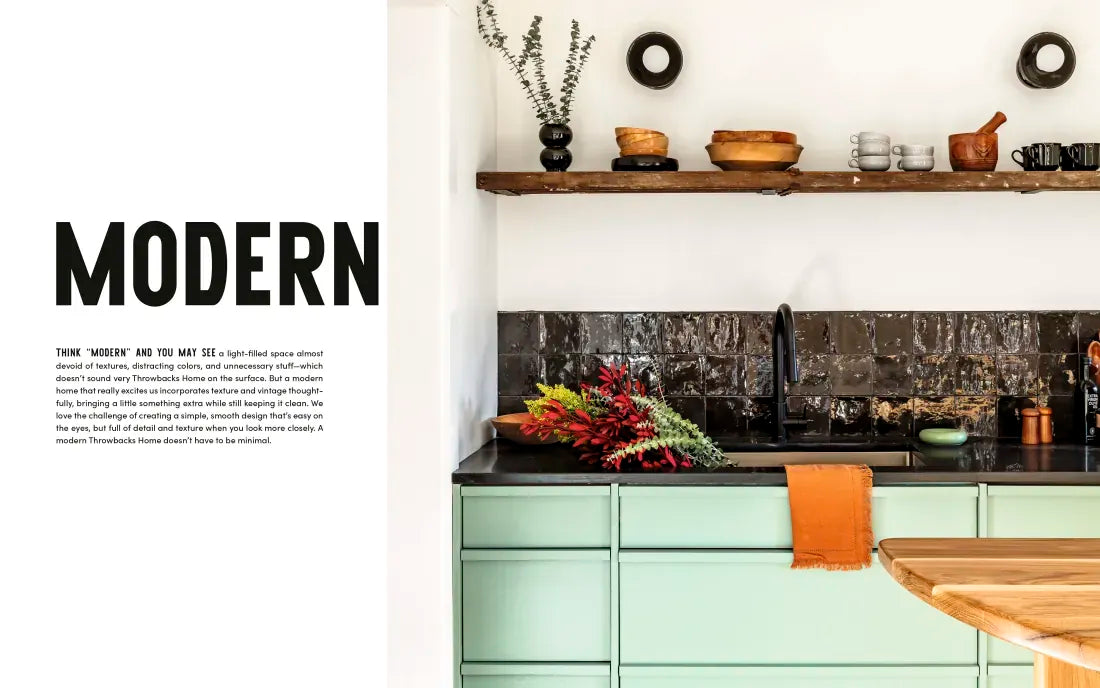 Throwbacks Home Interiors US - Hardback
