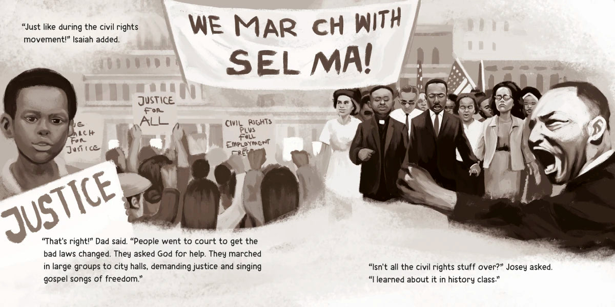 Andy Johnson and the March for Justice US - Hardback