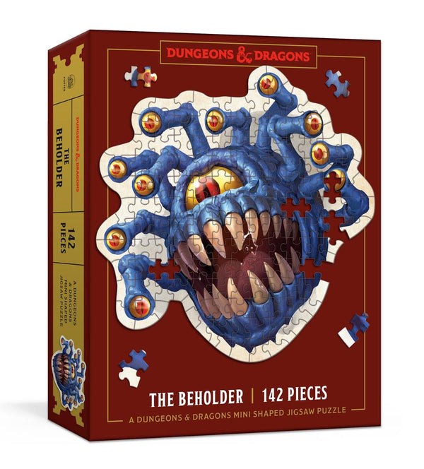 Dungeons & Dragons Mini Shaped Jigsaw Puzzle: The Beholder Edition-Hobbies/ quizzes/ games-買書書 BuyBookBook
