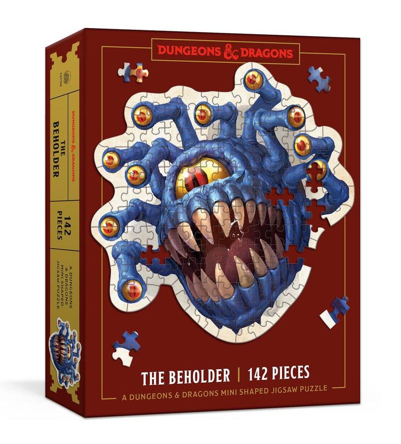 Dungeons & Dragons Mini Shaped Jigsaw Puzzle: The Beholder Edition-Hobbies/ quizzes/ games-買書書 BuyBookBook