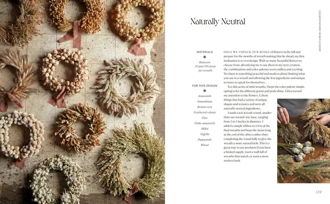 Designing with Dried Flowers US - Hardback