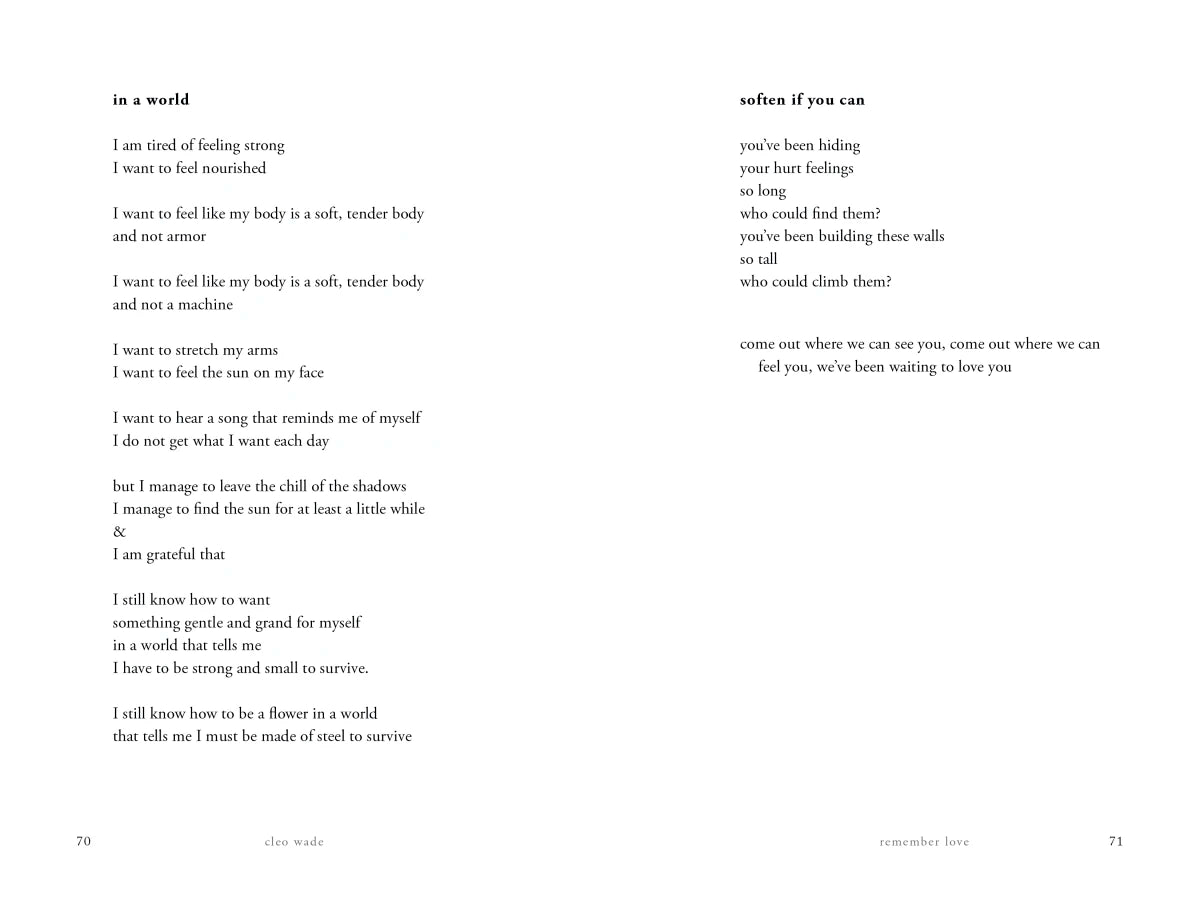 Remember Love US - Hardback