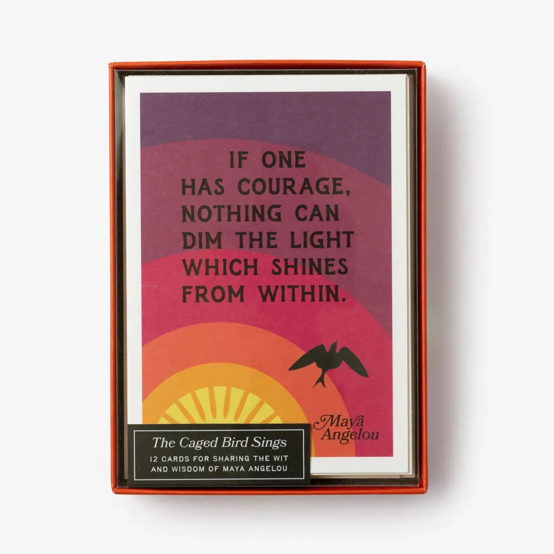 The Caged Bird Sings Note Cards US - Cards