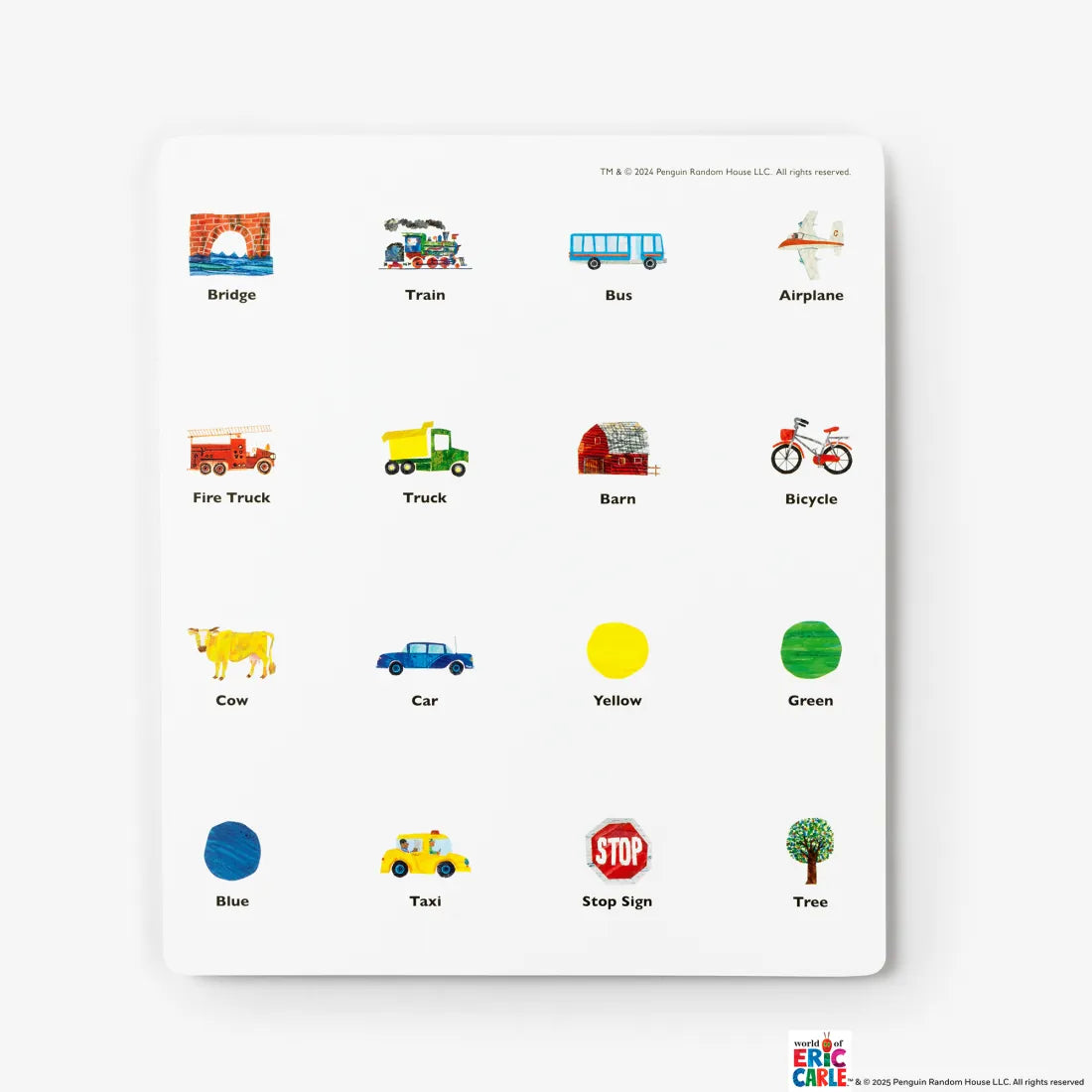 The Very Hungry Caterpillar's Travel Bingo Game US - Game