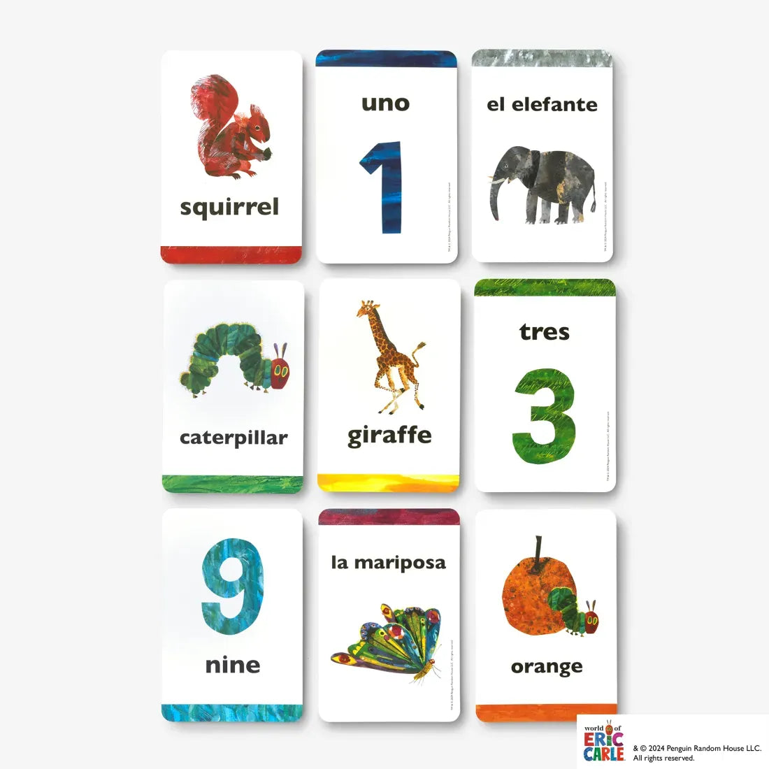 The World of Eric Carle Bilingual Flashcards US - Cards