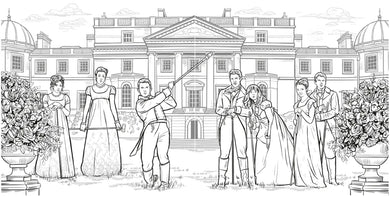 Bridgerton: The Official Coloring Book US - Paperback / softback