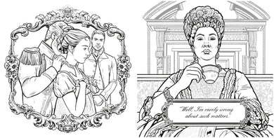 Bridgerton: The Official Coloring Book US - Paperback / softback