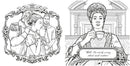 Bridgerton: The Official Coloring Book US - Paperback / softback
