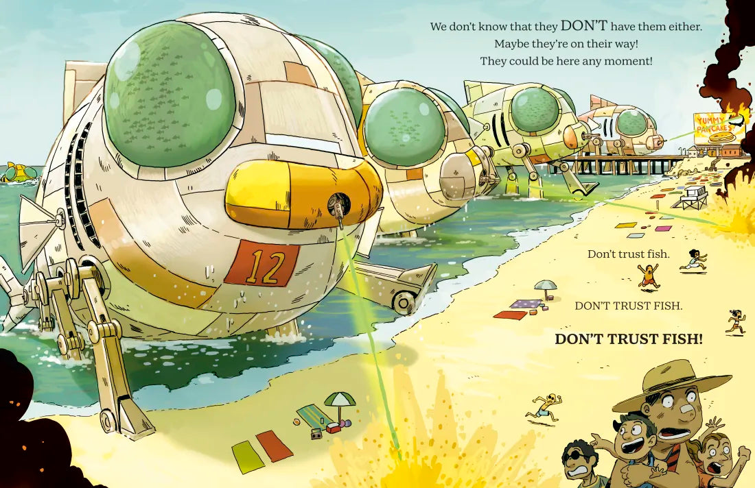 Don't Trust Fish US - Hardback
