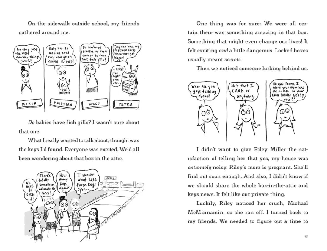 Penny Draws a Secret Adventure US - Paperback / softback