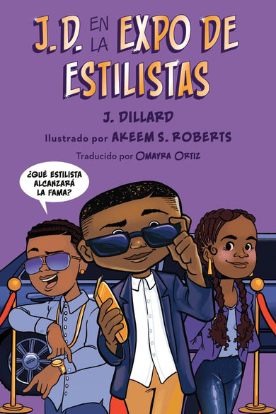 J.D. en la expo de estilistas (J.D. and the Hair Show Showdown Spanish Edition)-Children’s / Teenage fiction: General and modern fiction-買書書 BuyBookBook