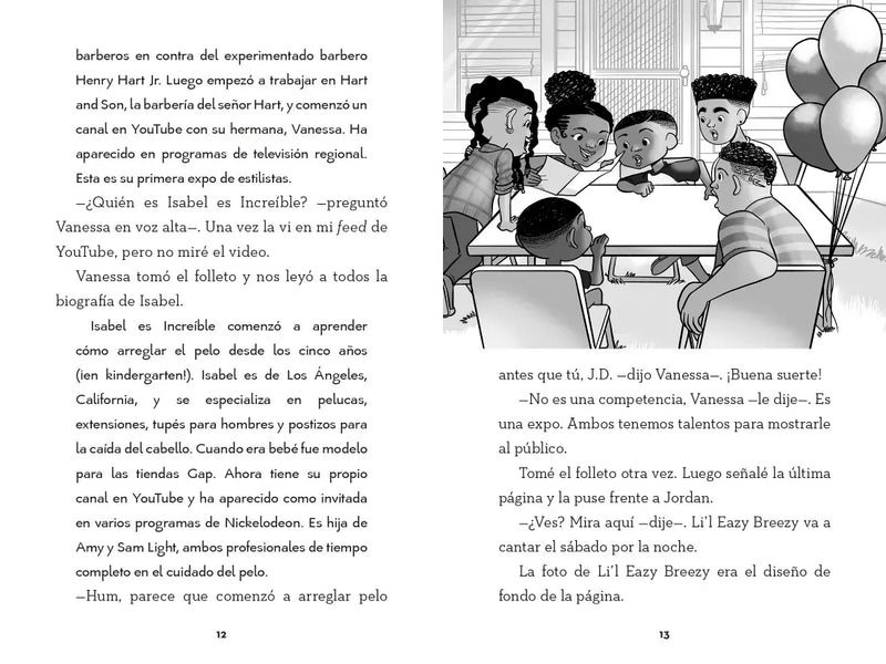 J.D. en la expo de estilistas (J.D. and the Hair Show Showdown Spanish Edition) US - Paperback / softback